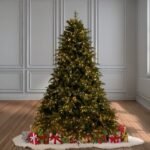 ΧΡ ΔΕΝΔΡΟ ''PRE LIT FRANKLIN FIR'' 240ΕΚ ΜΕ 2000 RGB LED ΛΕΥΚΑ & ΠΟΛΥΧΡΩΜΑ ΛΑΜΠΑΚΙΑ