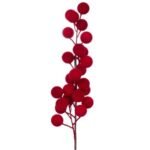 ΒΕΛΟΥΔΙΝΟ ΚΛΑΔΙ ΜΕ ΚΟΚΚΙΝΑ BERRIES  57ΕΚ