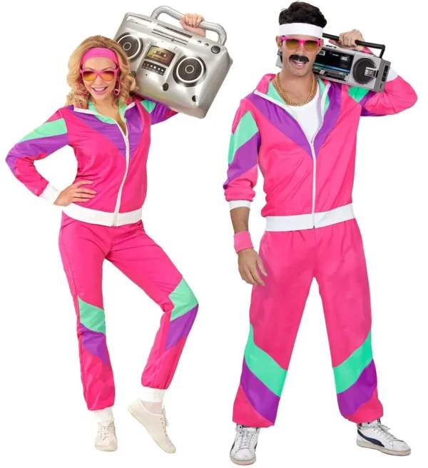 Στολή Γυμναστικής 80’s Ροζ Unisex
