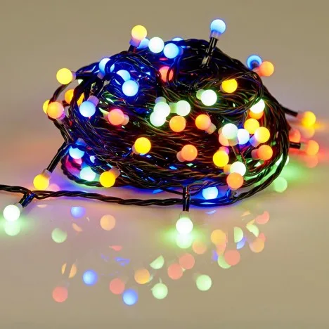 350L CHERRY BALL TWINKLE ΜΕ ΠΡΟΓΡΑΜΜΑ ΚΟΚΚΙΝΟ-ΠΡΑΣΙΝΟ-ΛΕΥΚΟ led, 10,70m, IP 44